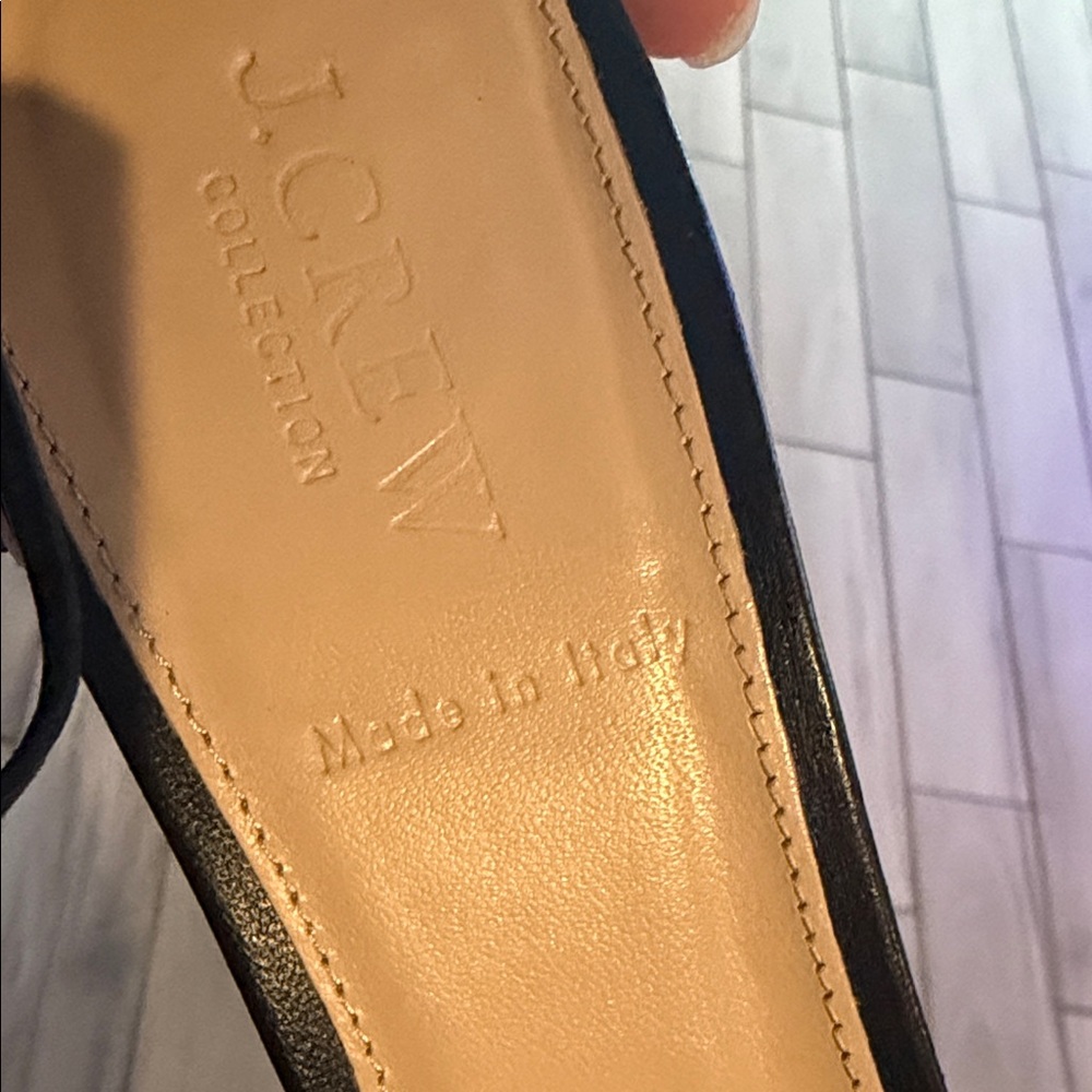 J. Crew Zebra Print Women's Shoes with Tassels - Picture 6 of 10